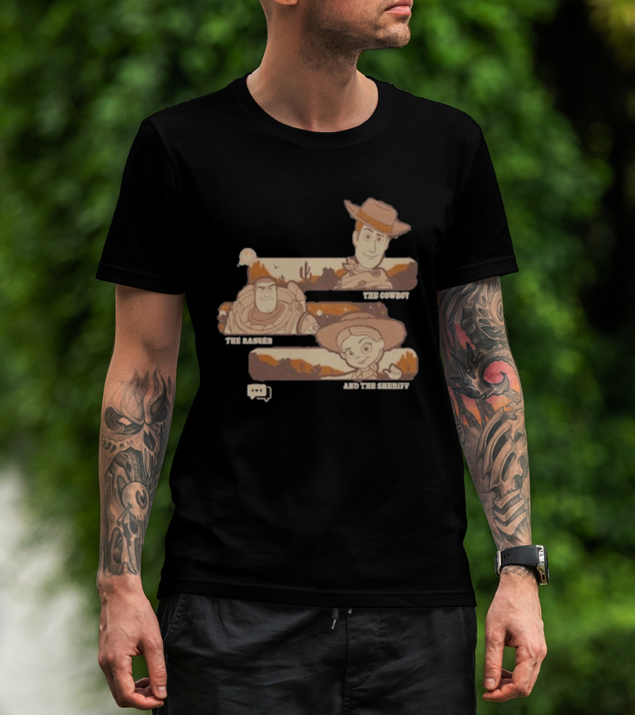 The Cowboy The Ranger And The Sheriff T-Shirt
