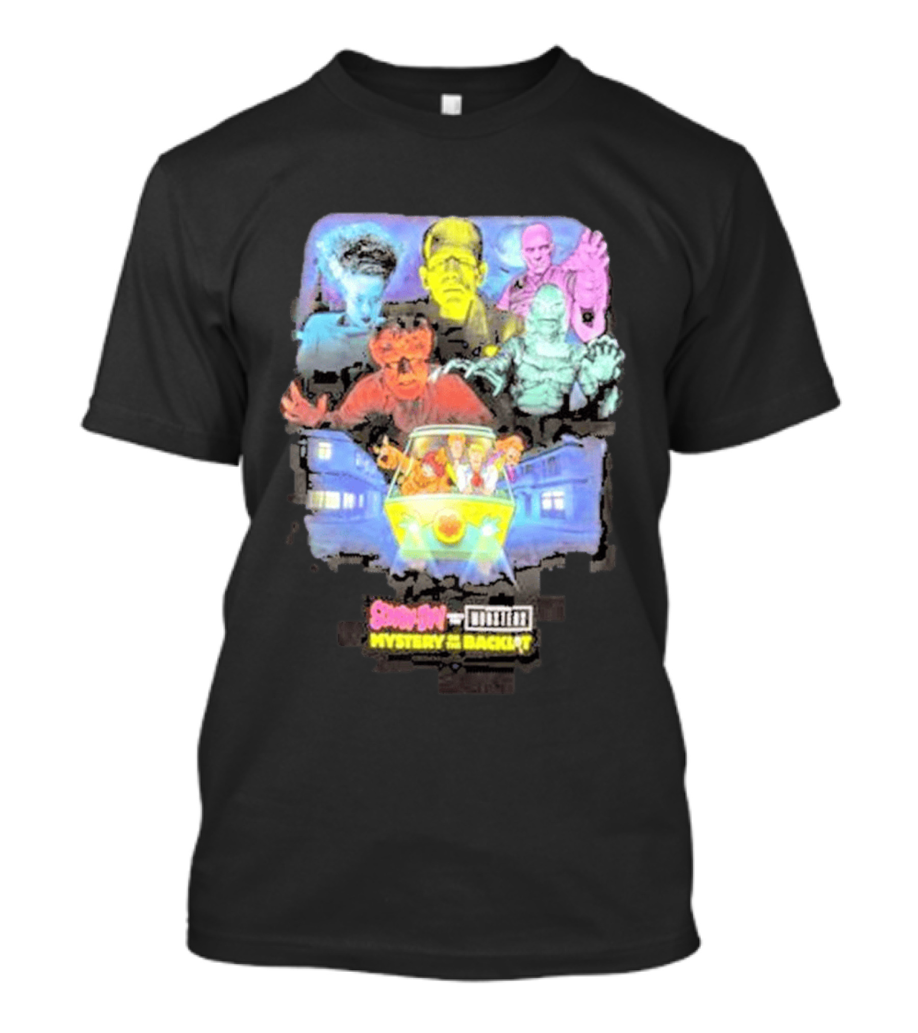 Scooby Doo X Universal Monsters Mystery Machine Adventure 2026 T-Shirt