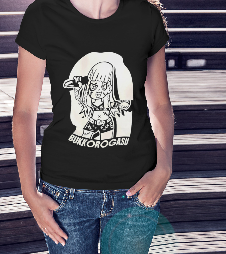 Mei Seira Bukkorogasu Bold Style Cartoon Fashion T-Shirt