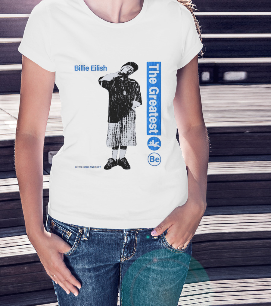 Billie Eilish The Greatest Y2K Street Style Hip Hop Iconic Look T-Shirt