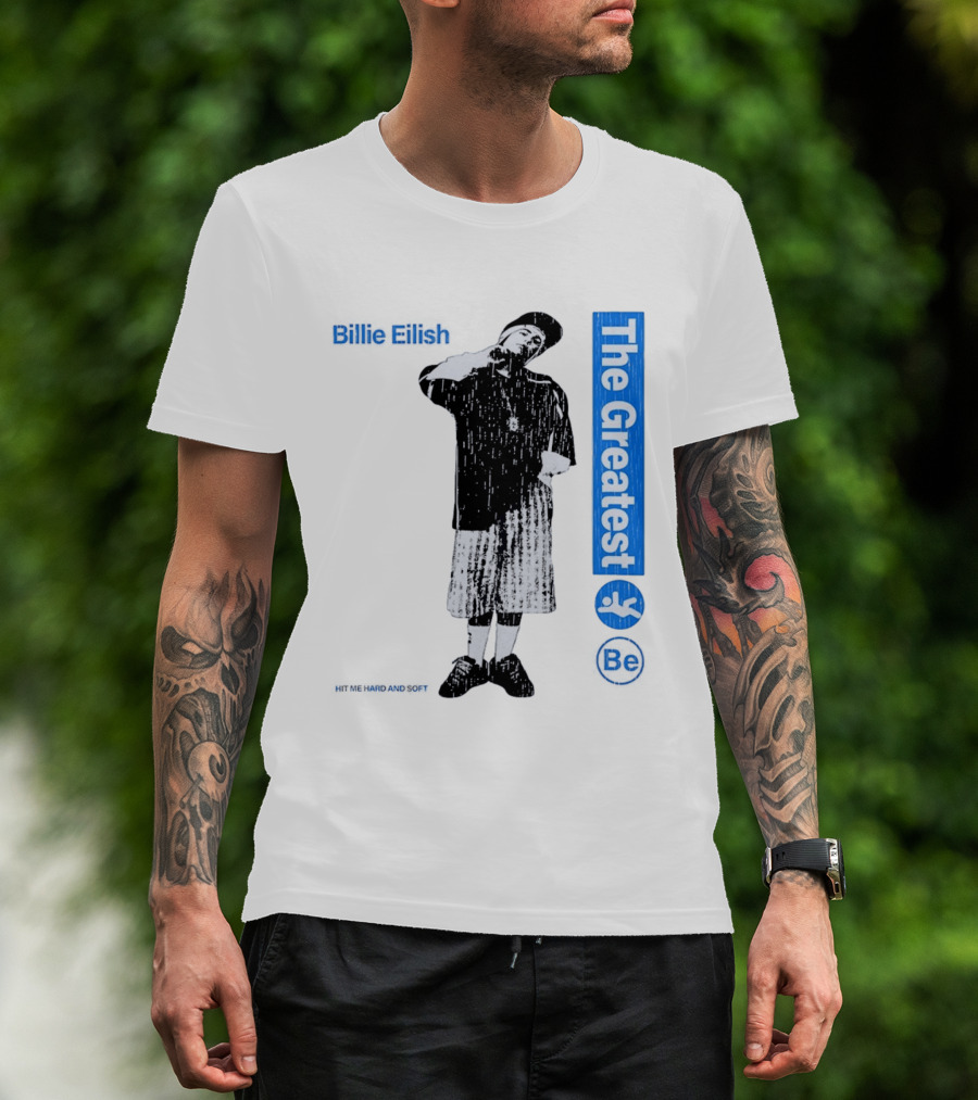 Billie Eilish The Greatest Y2K Street Style Hip Hop Iconic Look T-Shirt