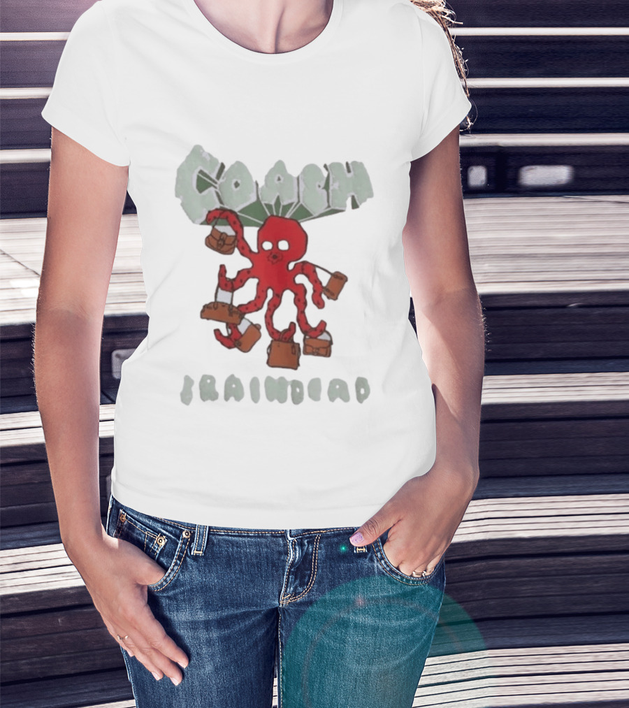 Coach Brain Dead Octopus With Bags T-Shirt