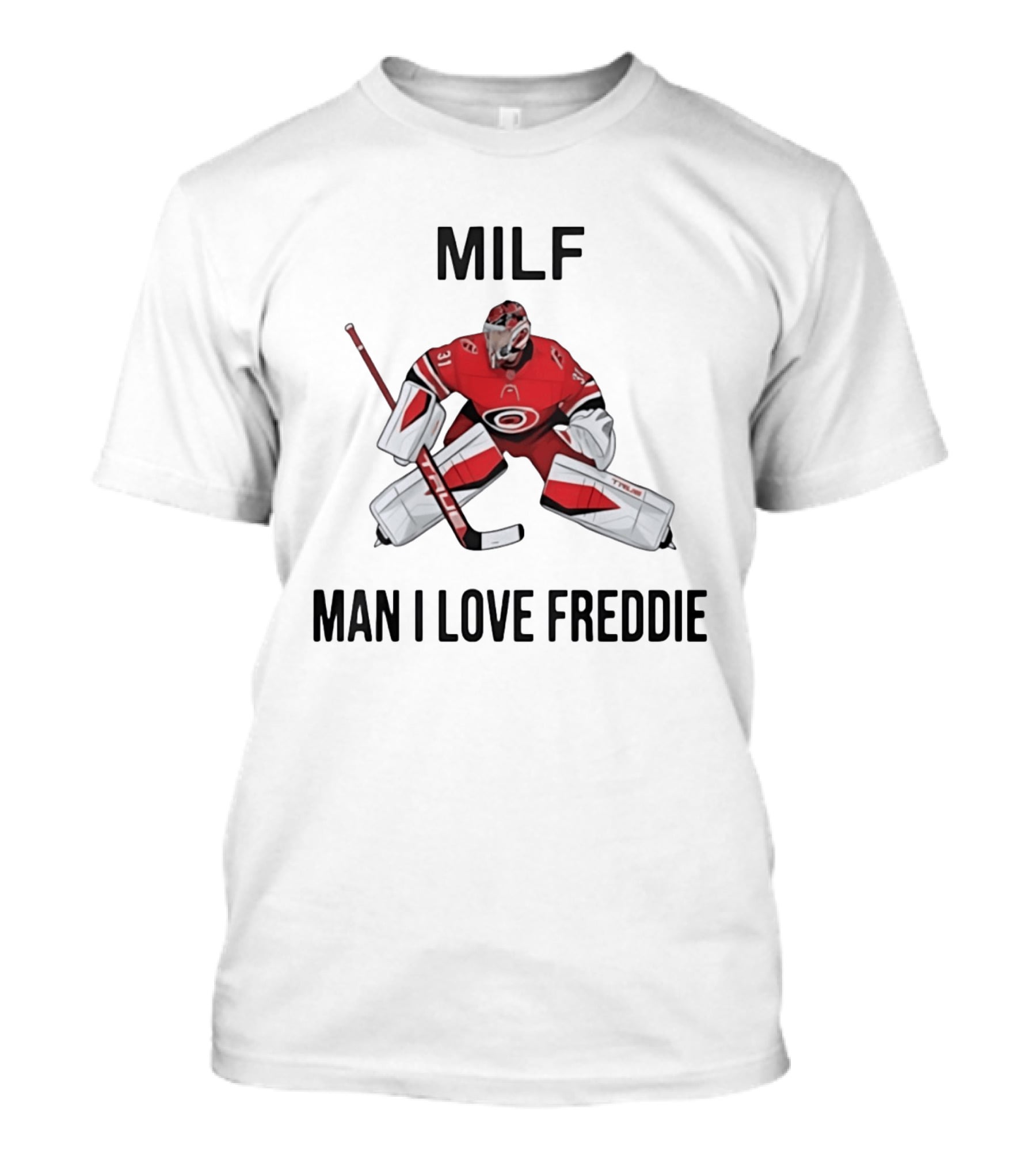Frederik Andersen Carolina Hurricanes NHL Man I Love Freddie T-Shirt
