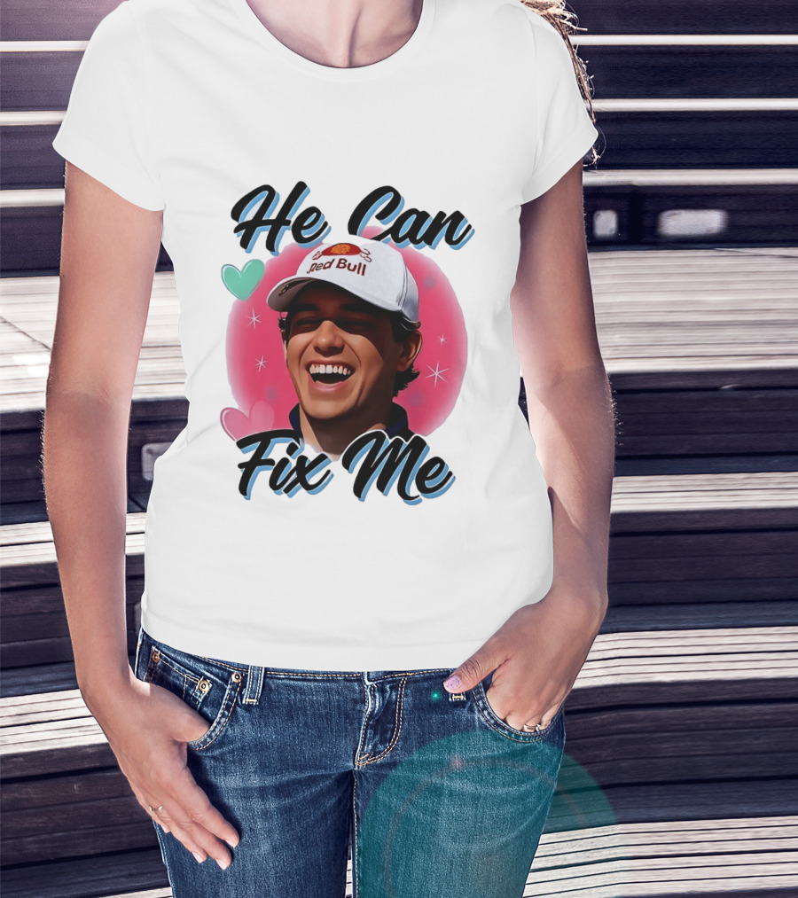 He Can Fix Me Jett Lawrence Red Bull Cap T-Shirt