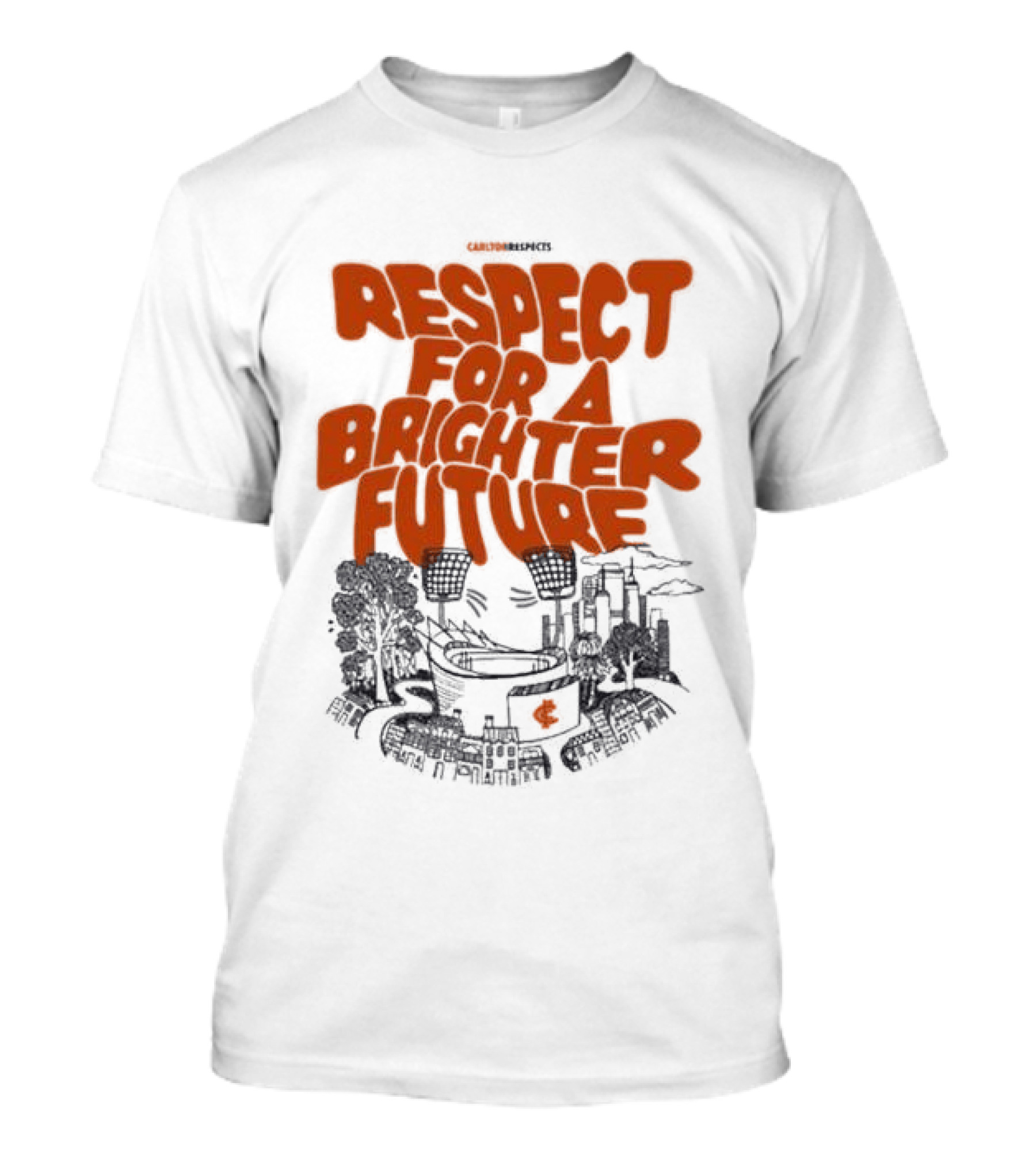 Original Carlton Respects 2026 Respect For A Brighter Future T-Shirt