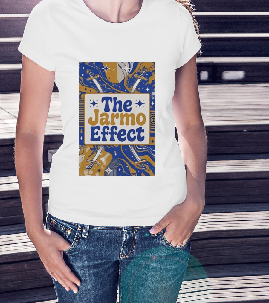 The Jarmo Effect Sword Star Moon Fantasy Swords Stars Moons T-Shirt