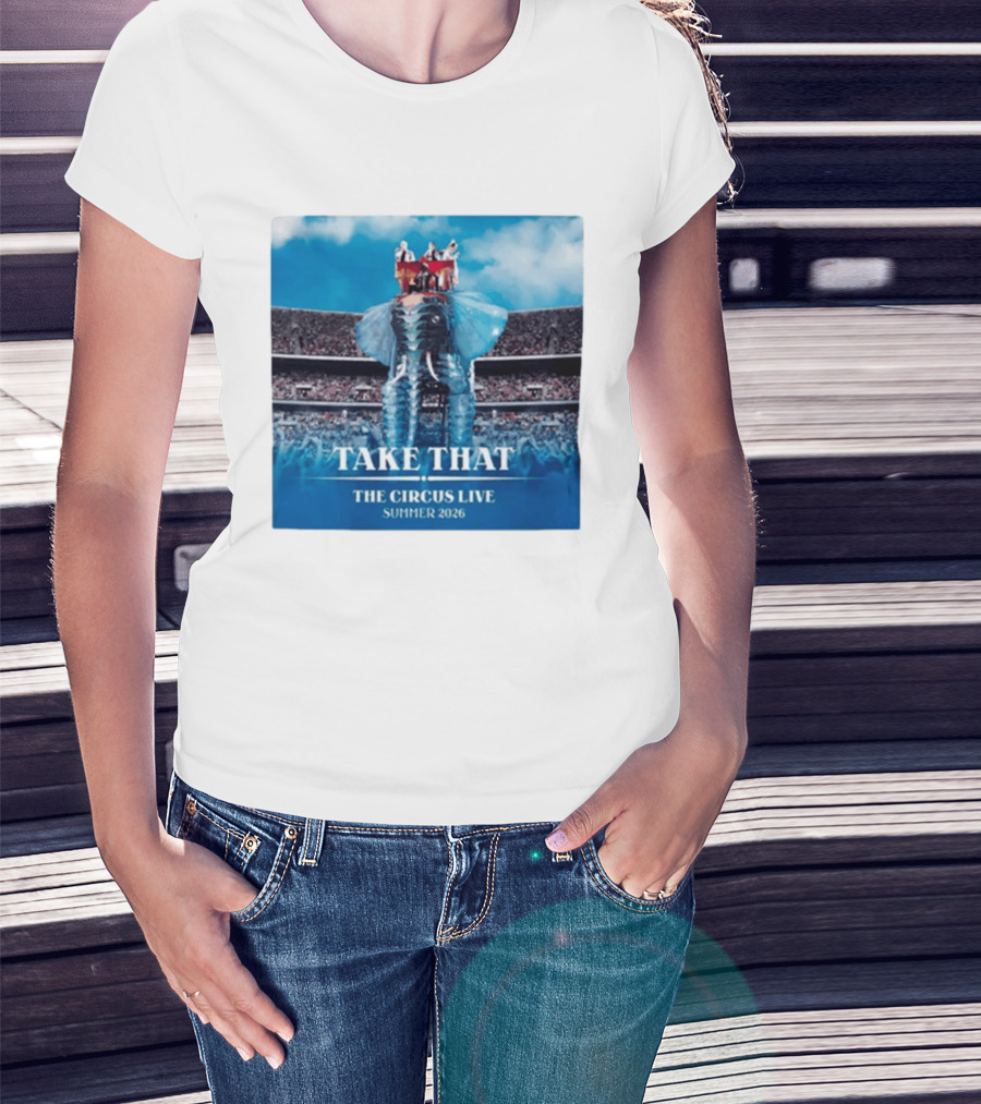 Take That The Circus Live Summer 2026 Stadium Performance T-Shirt