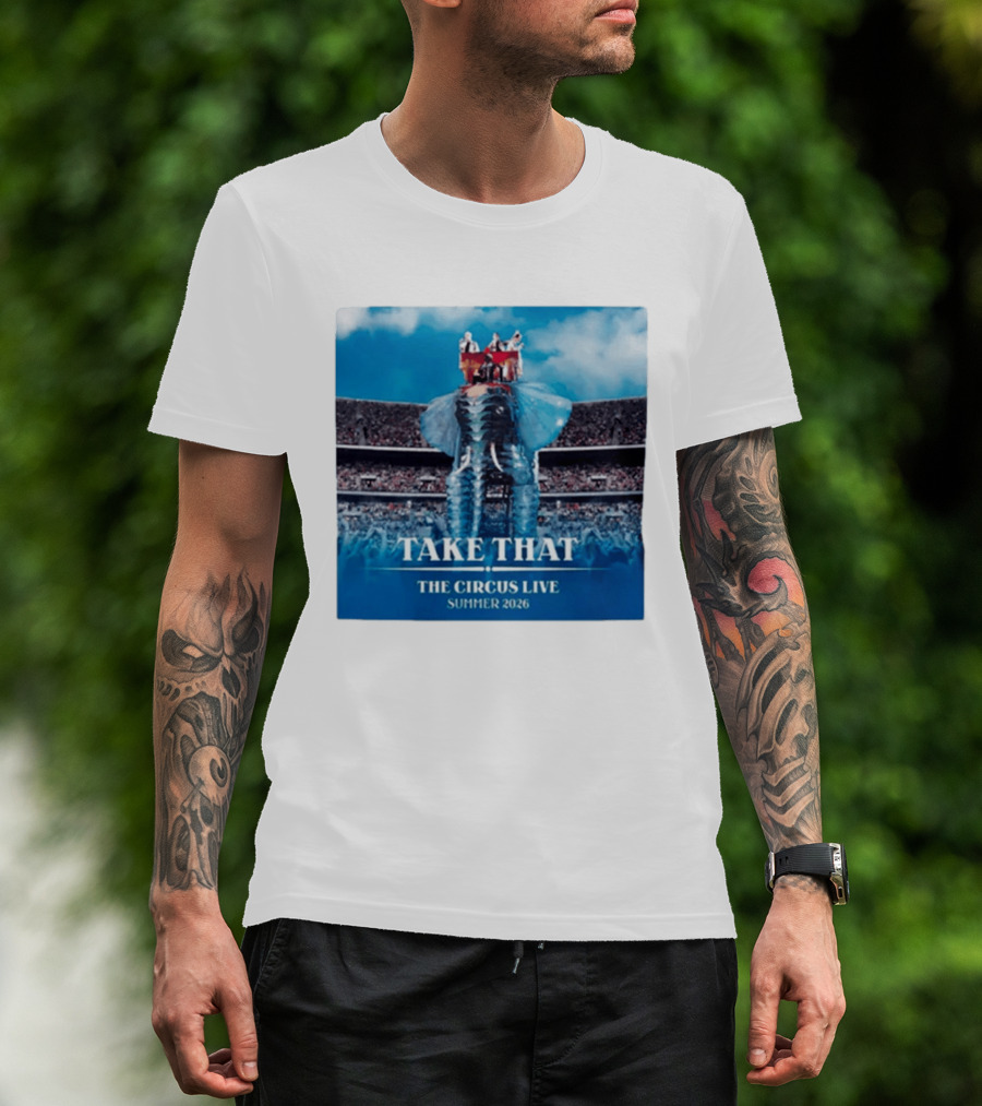 Take That The Circus Live Summer 2026 Stadium Performance T-Shirt