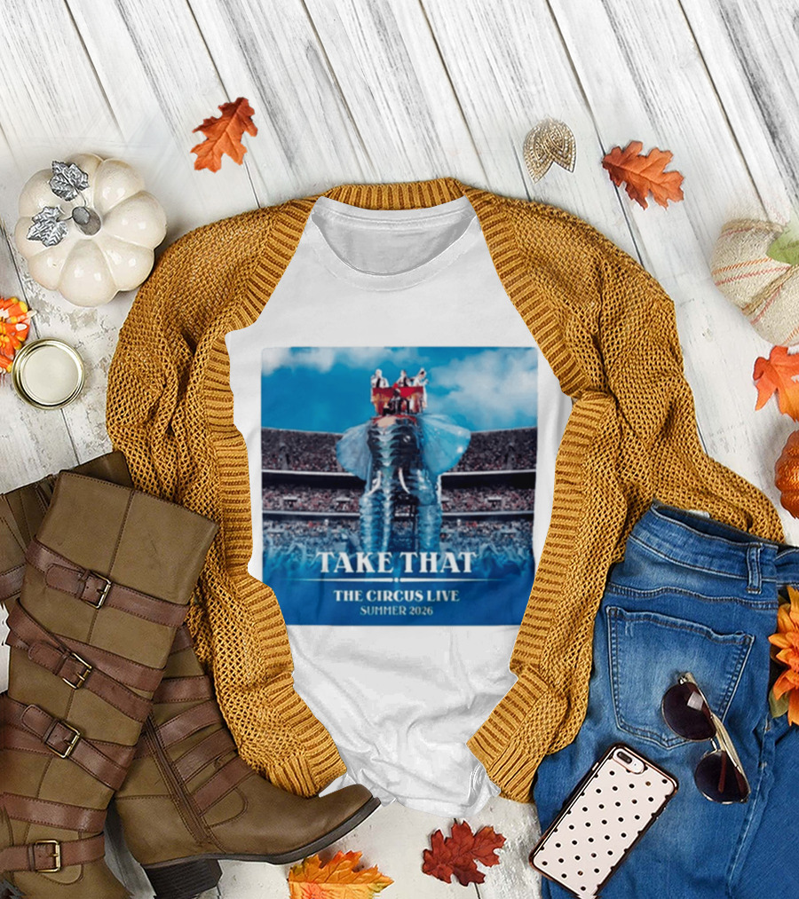 Take That The Circus Live Summer 2026 Stadium Performance T-Shirt