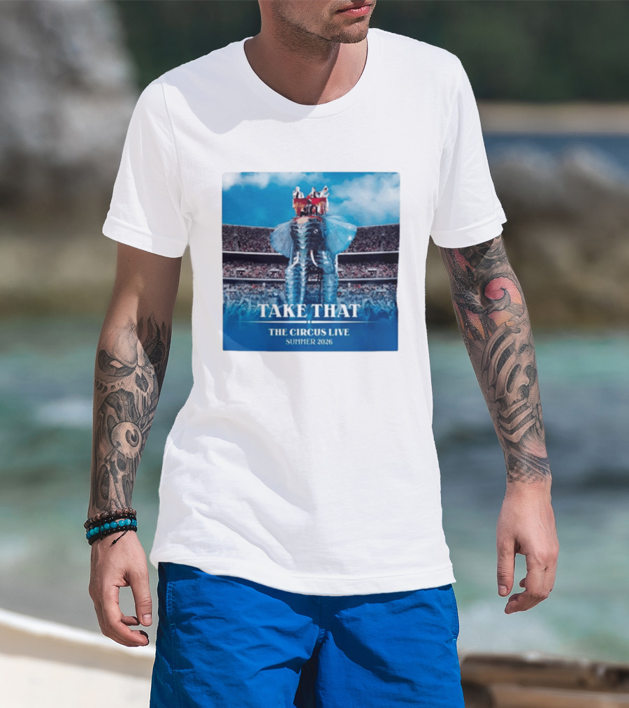 Take That The Circus Live Summer 2026 Stadium Performance T-Shirt