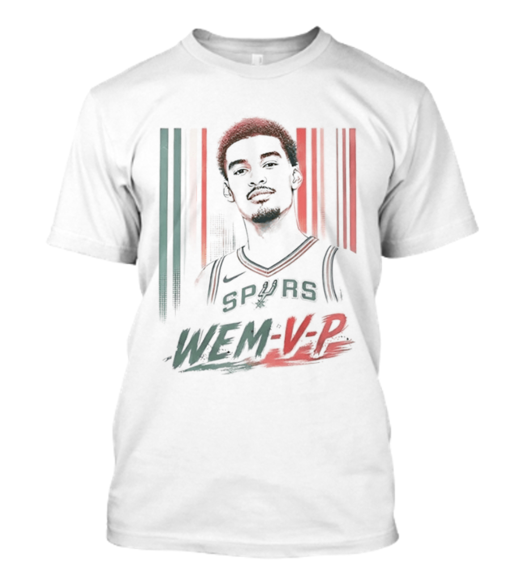 Victor Wembanyama Spurs NBA WEM VP T-Shirt