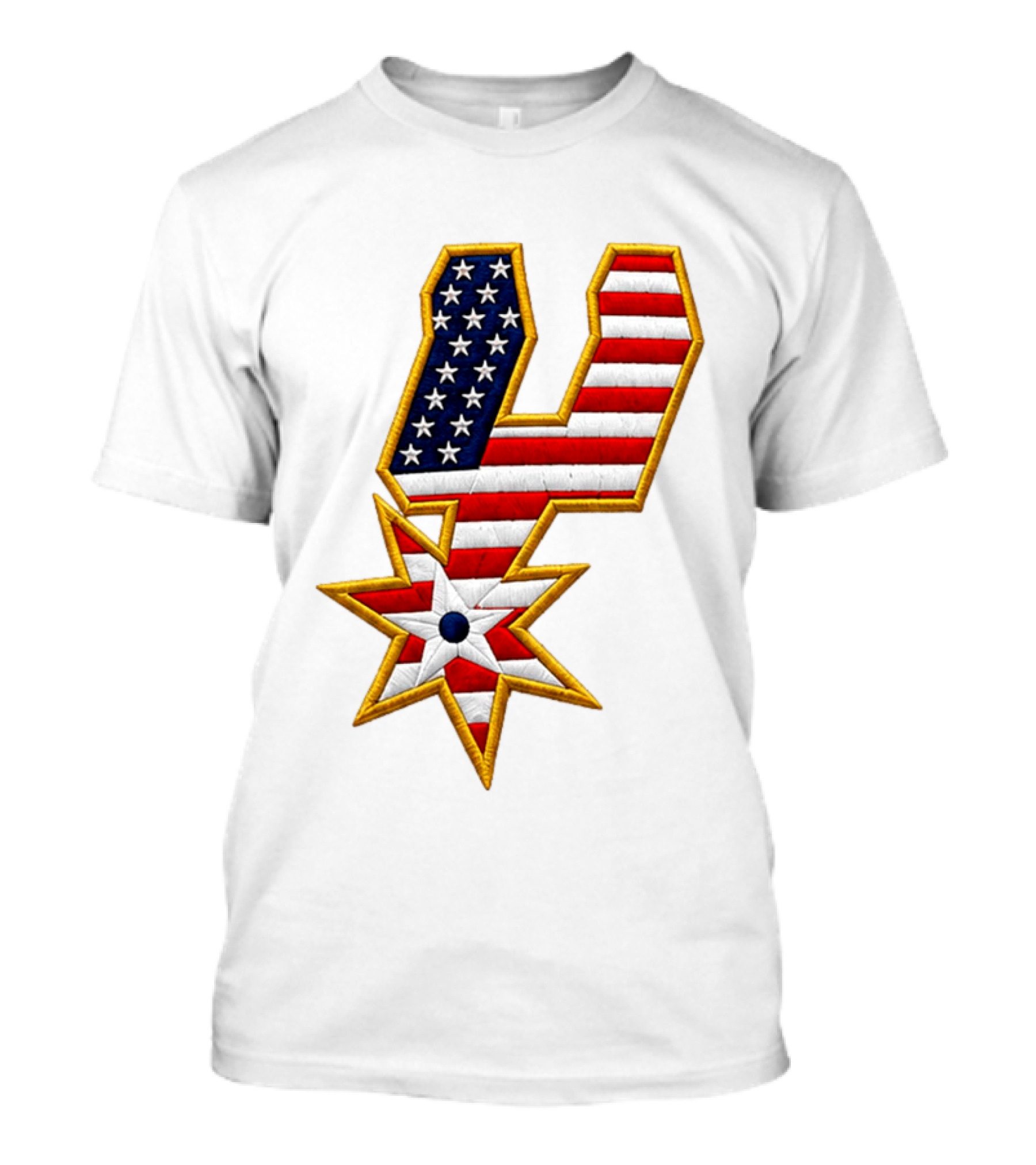 America 250th Anniversary Spurs Stars And Stripes T-Shirt