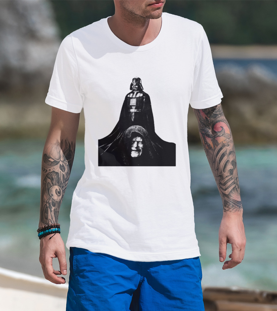 Darth Vader Emperor Palpatine Star Wars Villains Iconic Duo T-Shirt