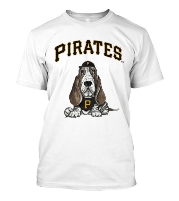 Pittsburgh Pirates Tiny Turnip Toddler Puddy MLB Mascot Pup T-Shirt