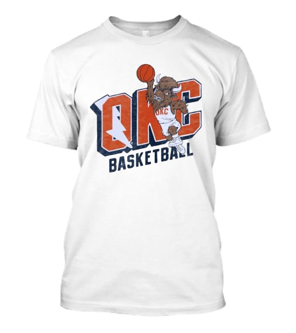 OKC Basketball Rumble Oklahoma City Thunder NBA T-Shirt