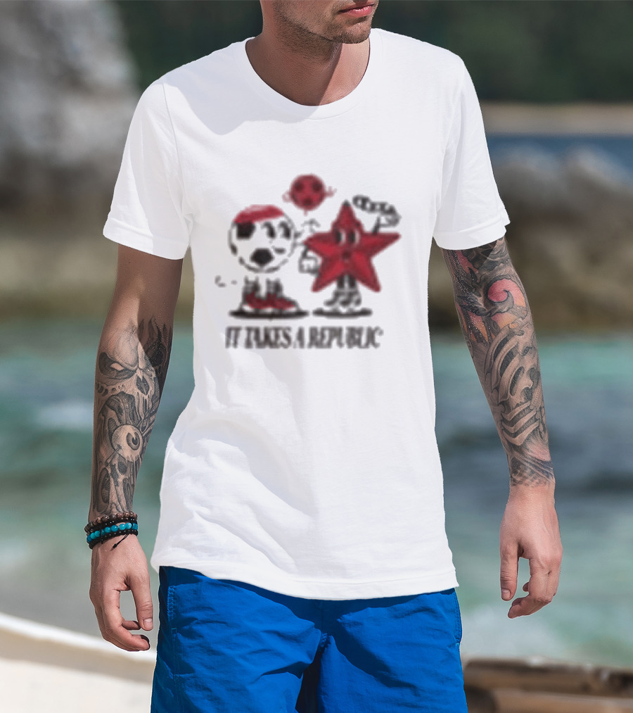 Sacramento Republic It Takes A Republic Soccer Star And Friend T-Shirt