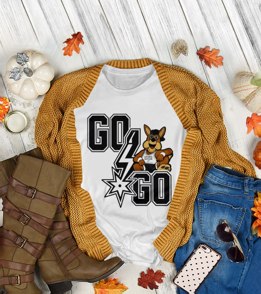 San Antonio Spurs NBA Go Go Spurs Nation Coyote T-Shirt