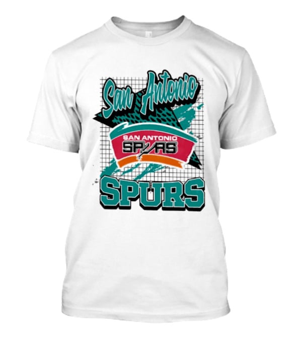 San Antonio Spurs NBA Retro Style San Antonio Spurs Memphis Spurs T-Shirt