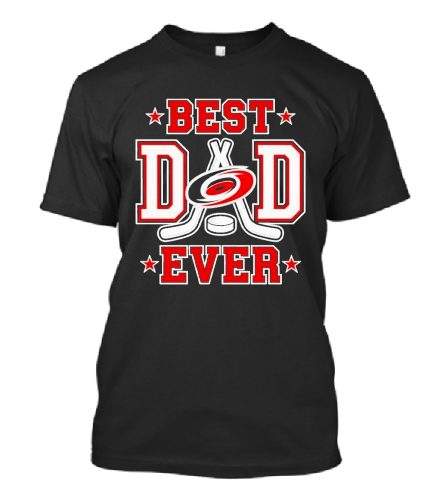 Carolina Hurricanes Best Dad Ever 2026 NHL Fan Gear T-Shirt