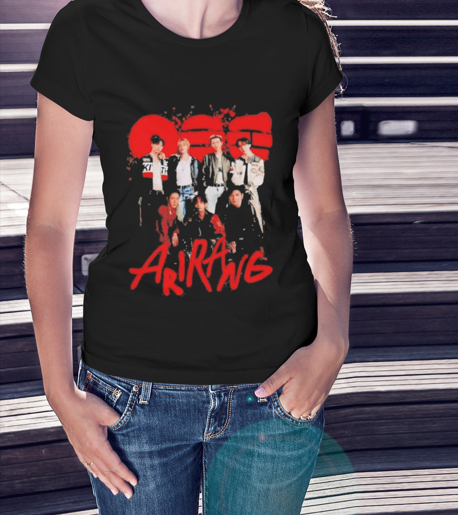 Bangtan Members Arirang Magazine Style Fashion Concept T-Shirt