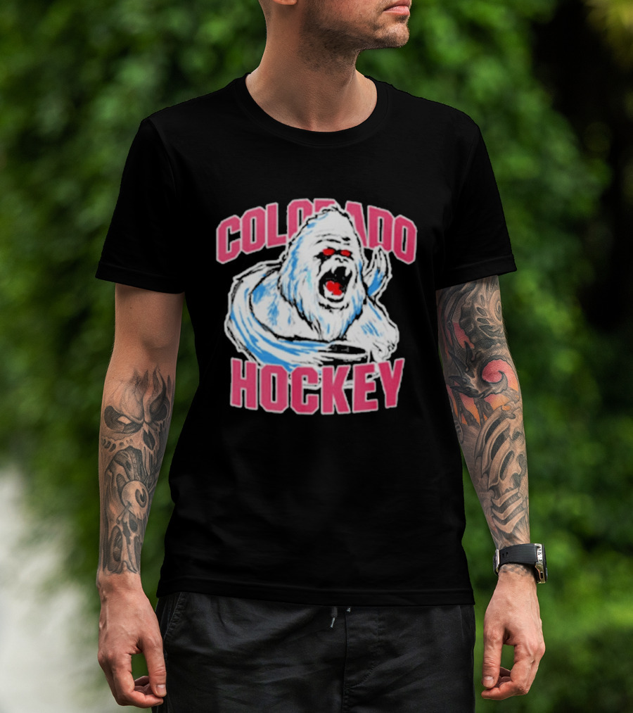 Colorado Hockey Yeti Rampage Cold Weather Beast T-Shirt