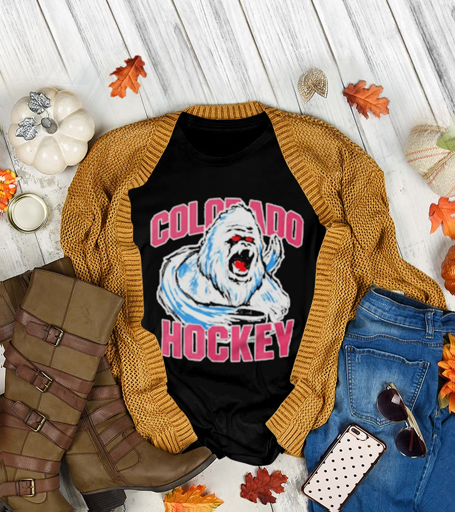 Colorado Hockey Yeti Rampage Cold Weather Beast T-Shirt