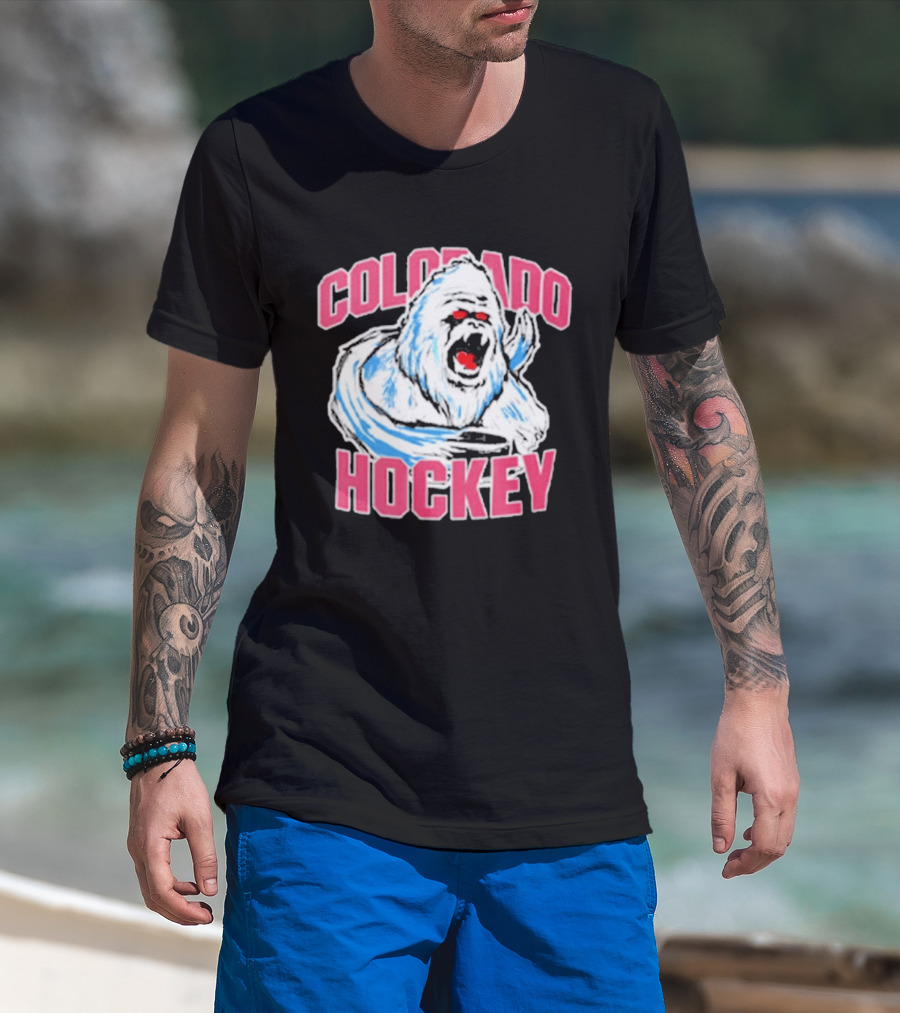 Colorado Hockey Yeti Rampage Cold Weather Beast T-Shirt