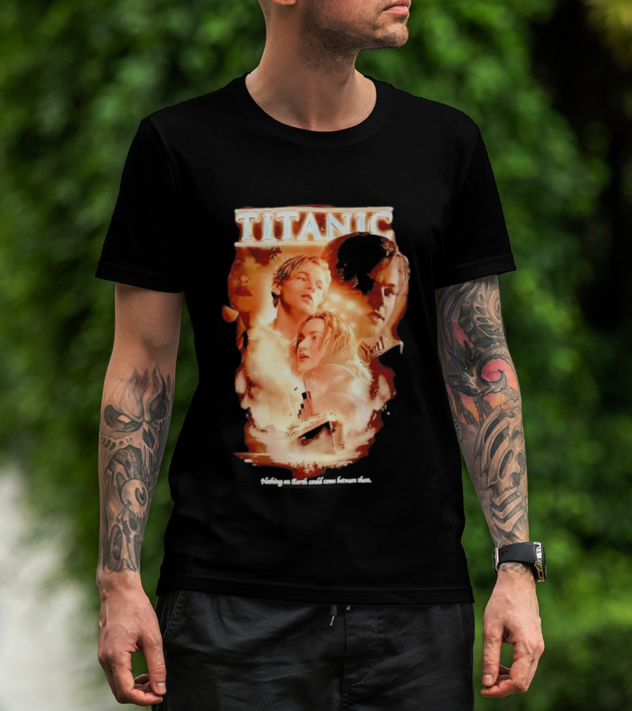 Titanic Jack Dawson Rose Dewitt Bukater Iconic Movie Romance T-Shirt