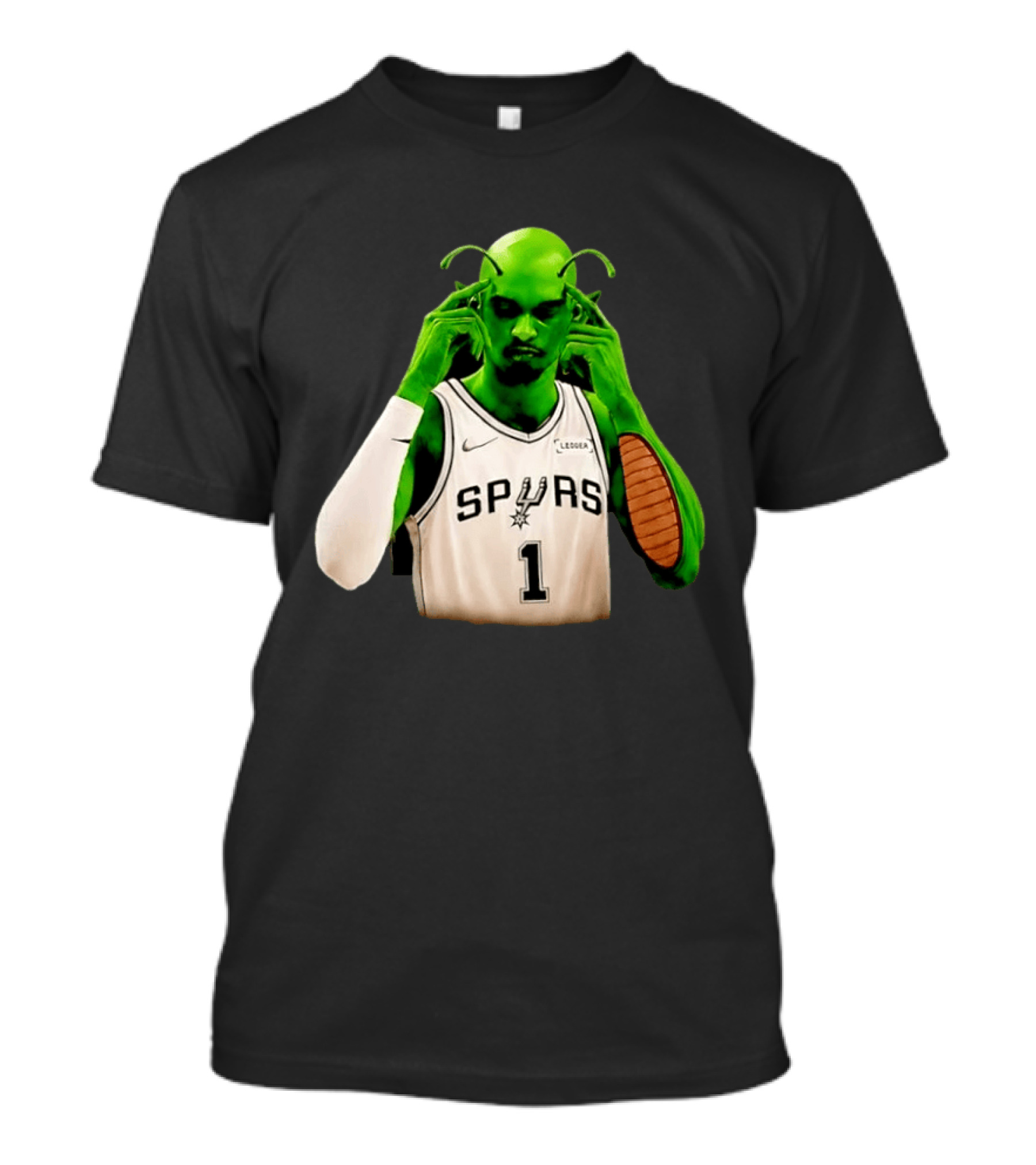 Keldon Johnson Piccolo Crossover San Antonio Spurs NBA 1 Ledger T-Shirt