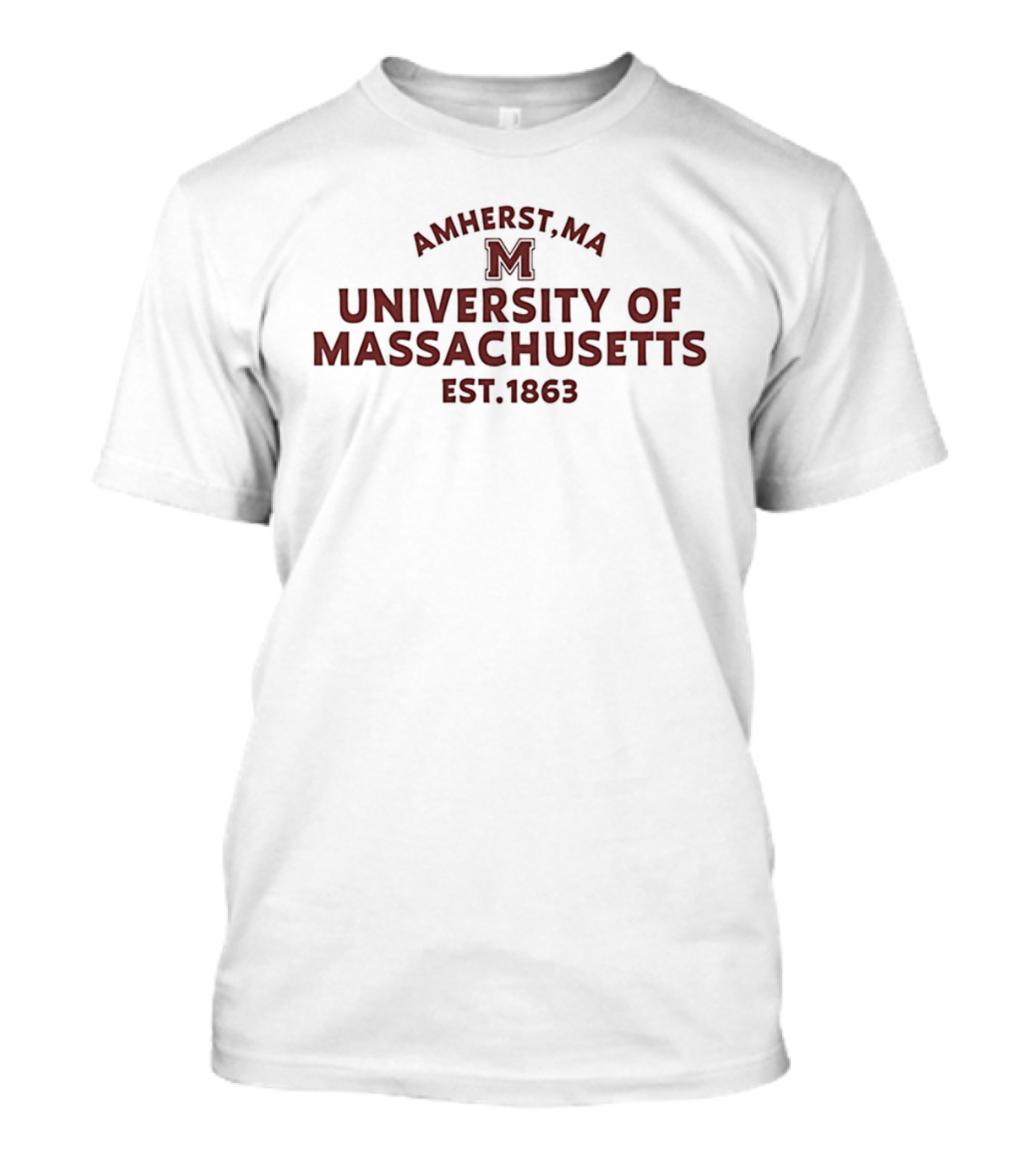 Amherst MA University Of Massachusetts Est 1863 T-Shirt