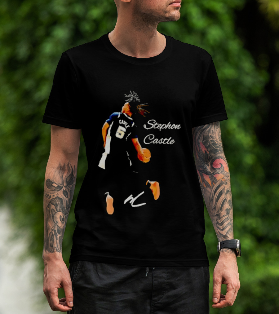 Stephon Castle San Antonio Spurs NBA Basketball Player 5 T-Shirt