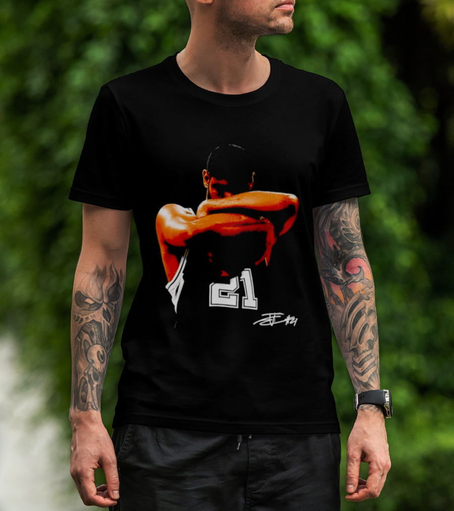 Tim Duncan San Antonio Spurs NBA 21 TD Basketball Legend T-Shirt
