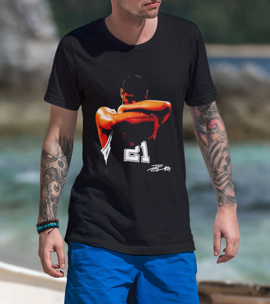 Tim Duncan San Antonio Spurs NBA 21 TD Basketball Legend T-Shirt