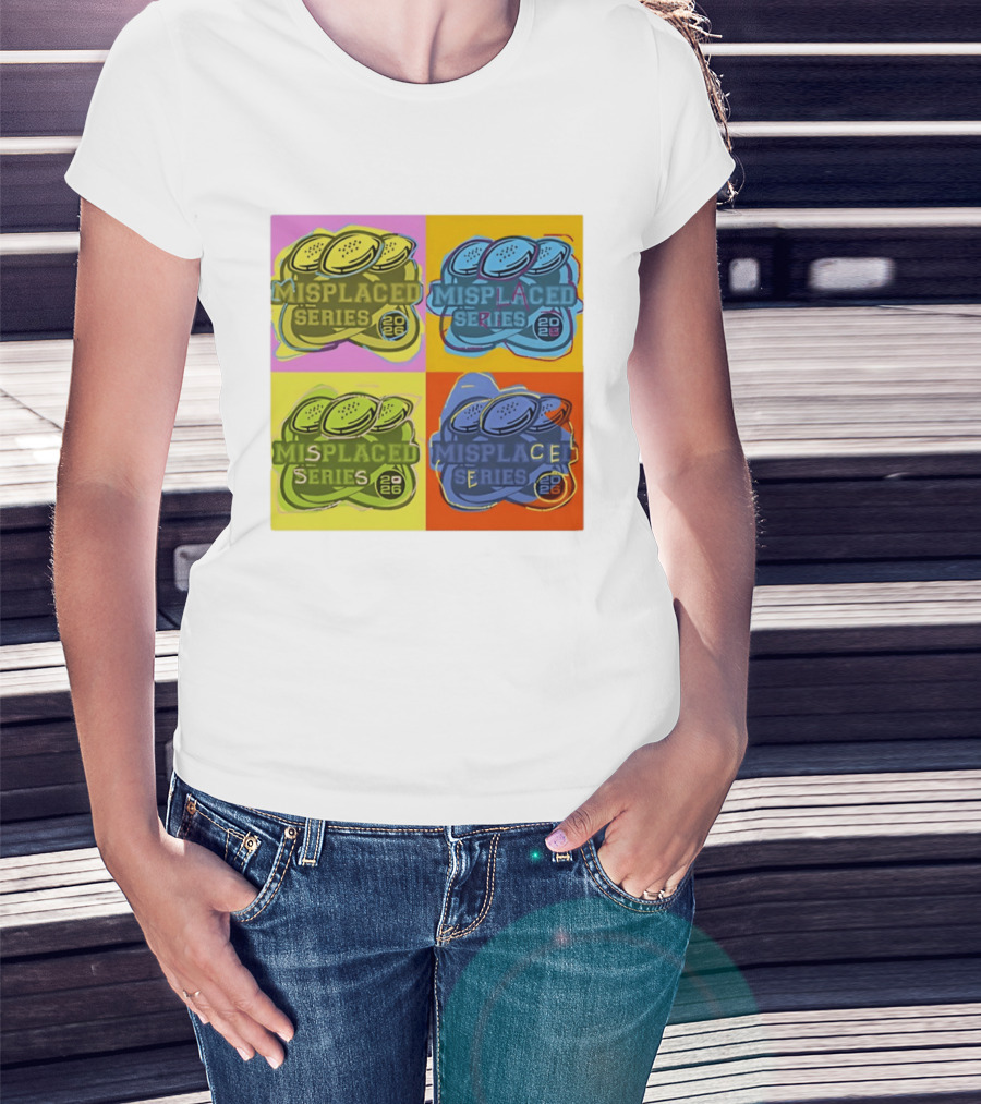Misplaced Series 2026 Pop Art Coins Quadrant T-Shirt