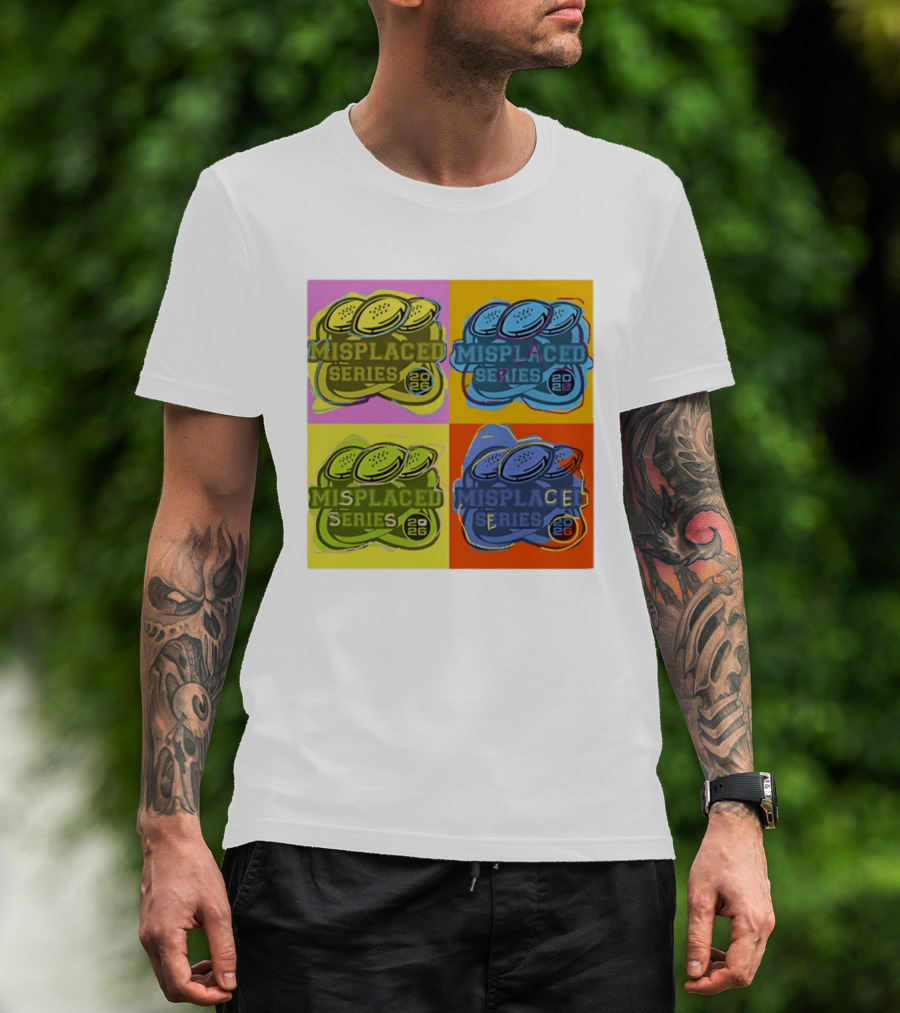 Misplaced Series 2026 Pop Art Coins Quadrant T-Shirt