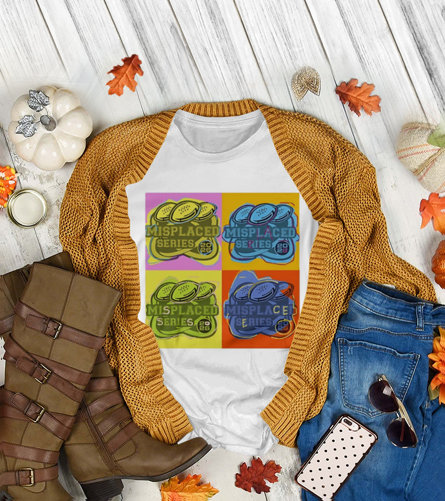 Misplaced Series 2026 Pop Art Coins Quadrant T-Shirt