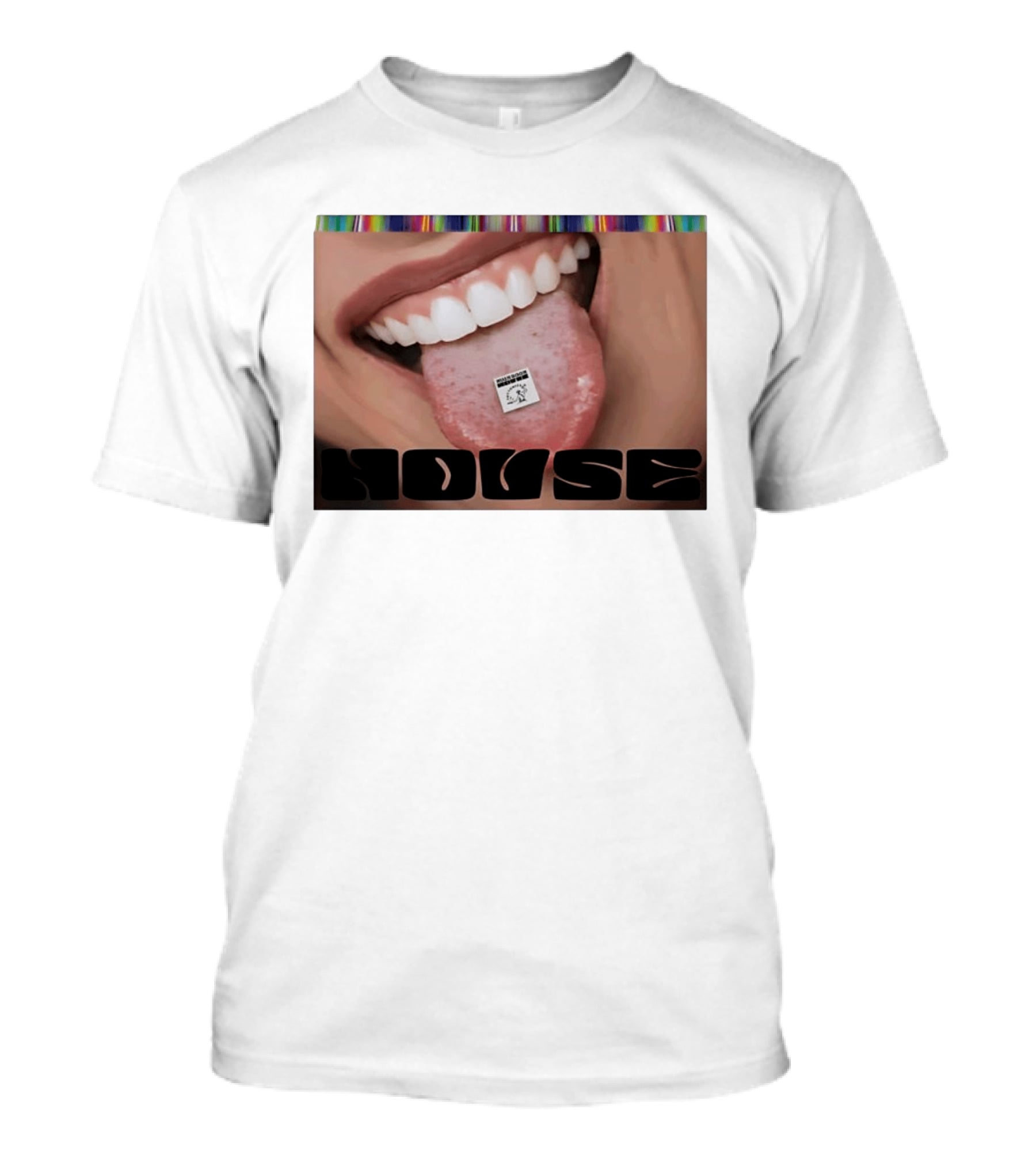 Mushroom Houses World Class Psychedelics House Rave LSD Acid House T-Shirt