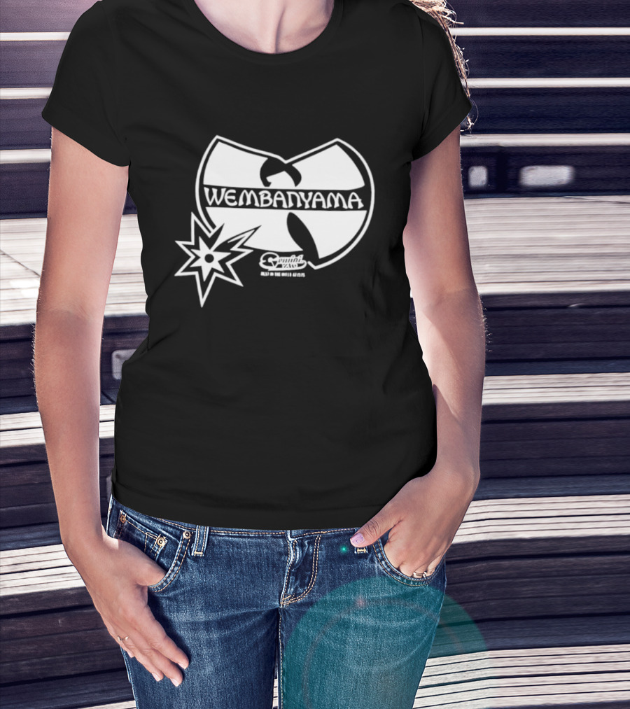 Victor Wembanyama San Antonio Spurs Wu Tang Clan Gemini 2K9 T-Shirt