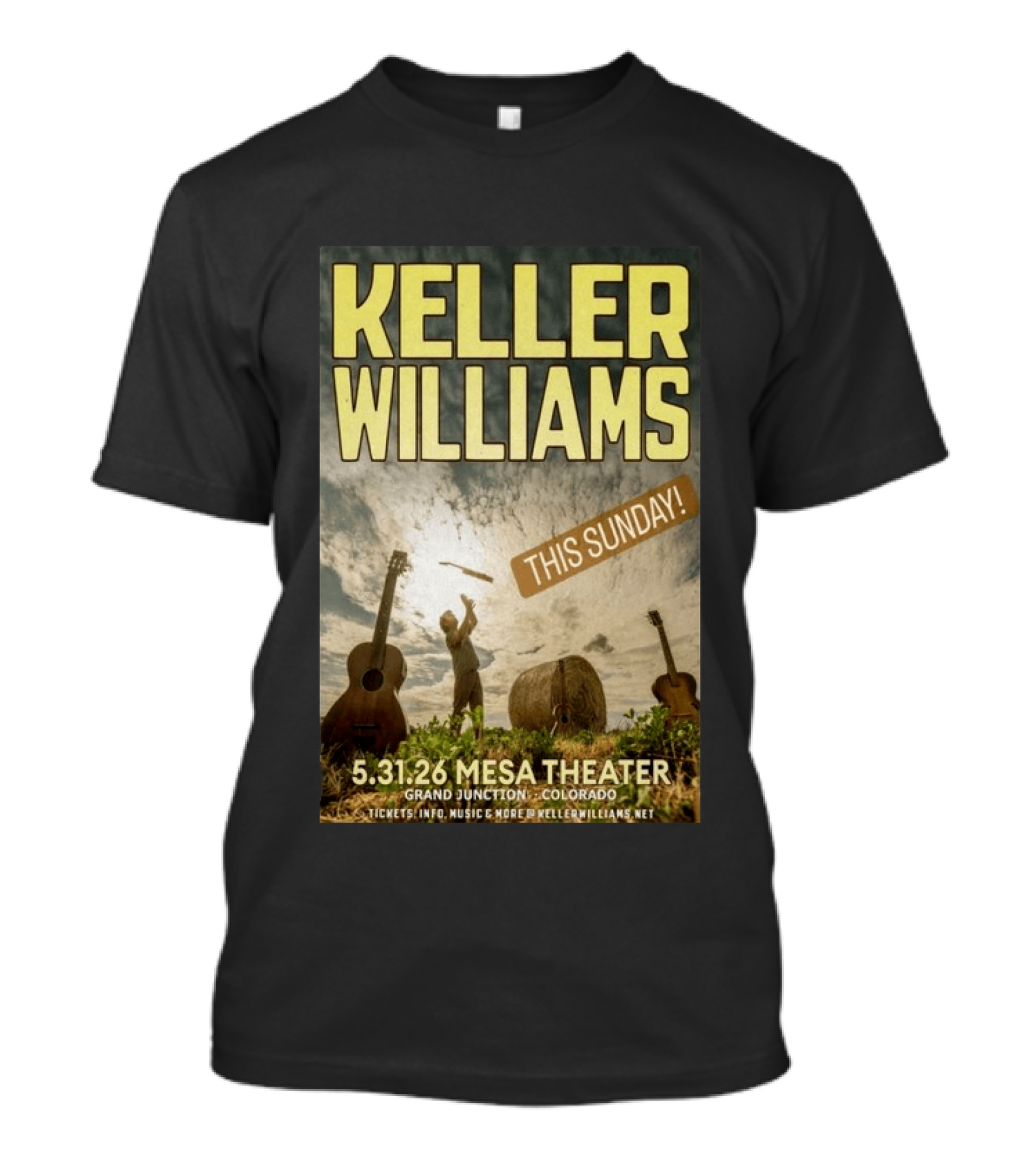 Keller Williams Mesa Theater Grand Junction May 31 2026 This Sunday T-Shirt