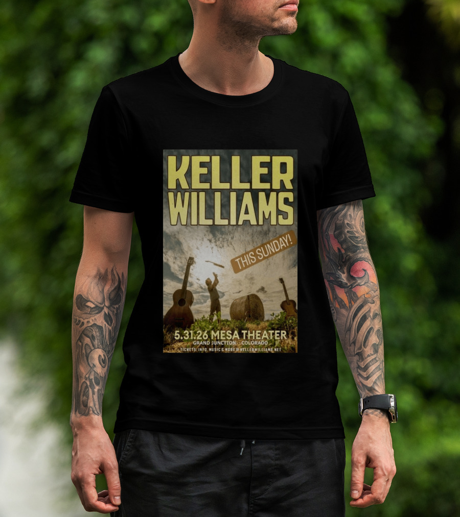 Keller Williams Mesa Theater Grand Junction May 31 2026 This Sunday T-Shirt