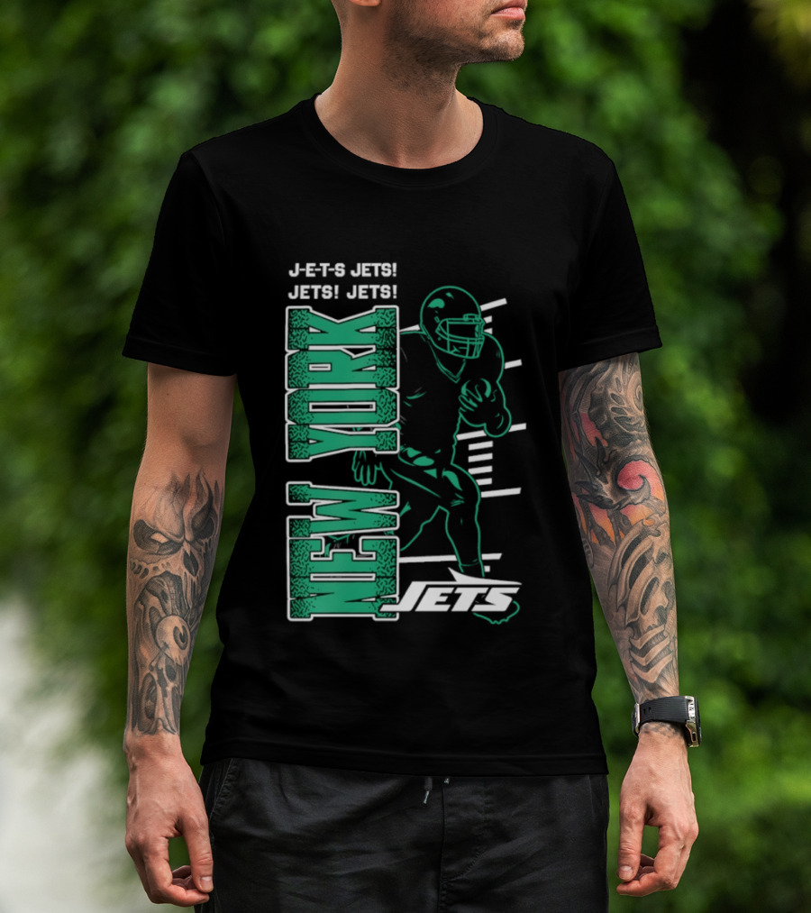 New York Jets Jets Football Player T-Shirt