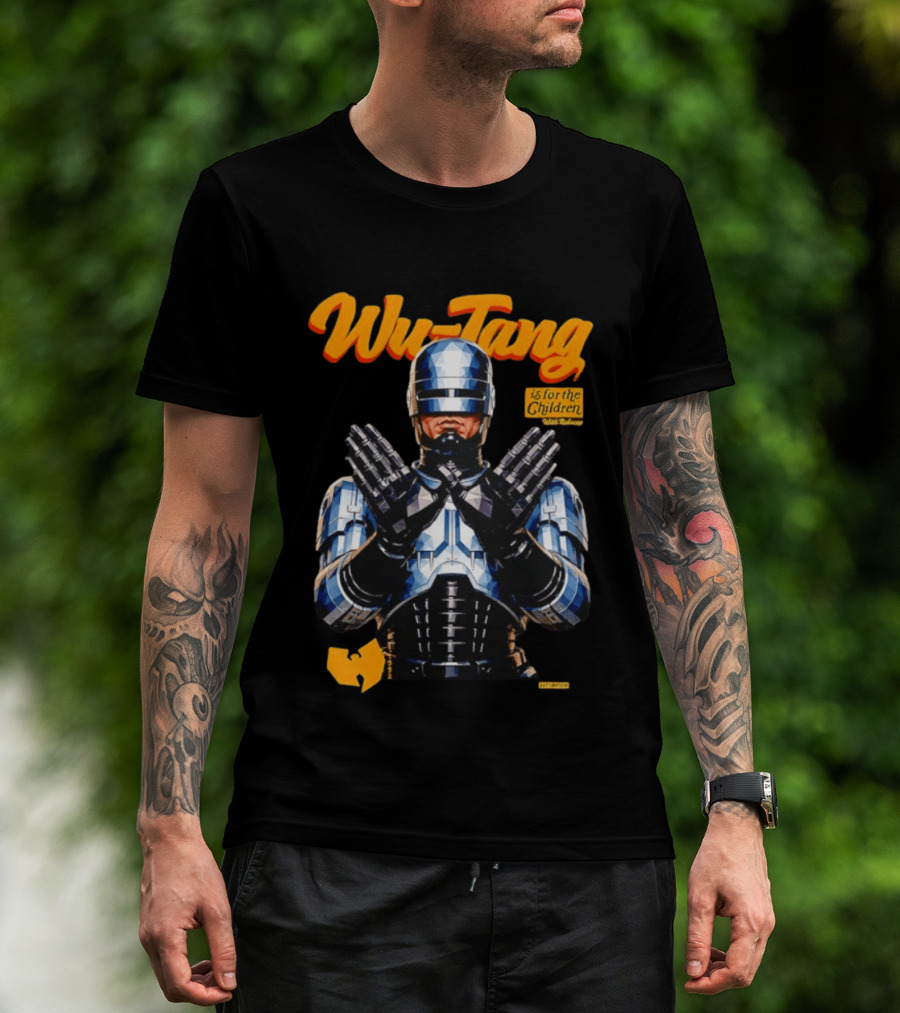 Wu Tang RoboCop Is For The Children Mashup T-Shirt