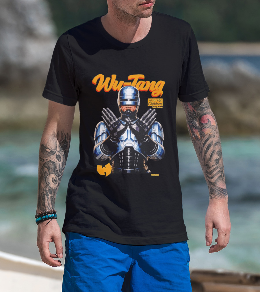Wu Tang RoboCop Is For The Children Mashup T-Shirt