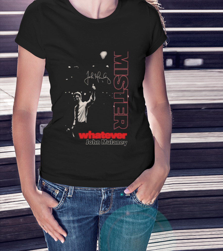 Mister Whatever John Mulaney Tour 2026 Signed T-Shirt
