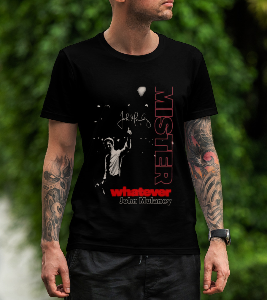 Mister Whatever John Mulaney Tour 2026 Signed T-Shirt