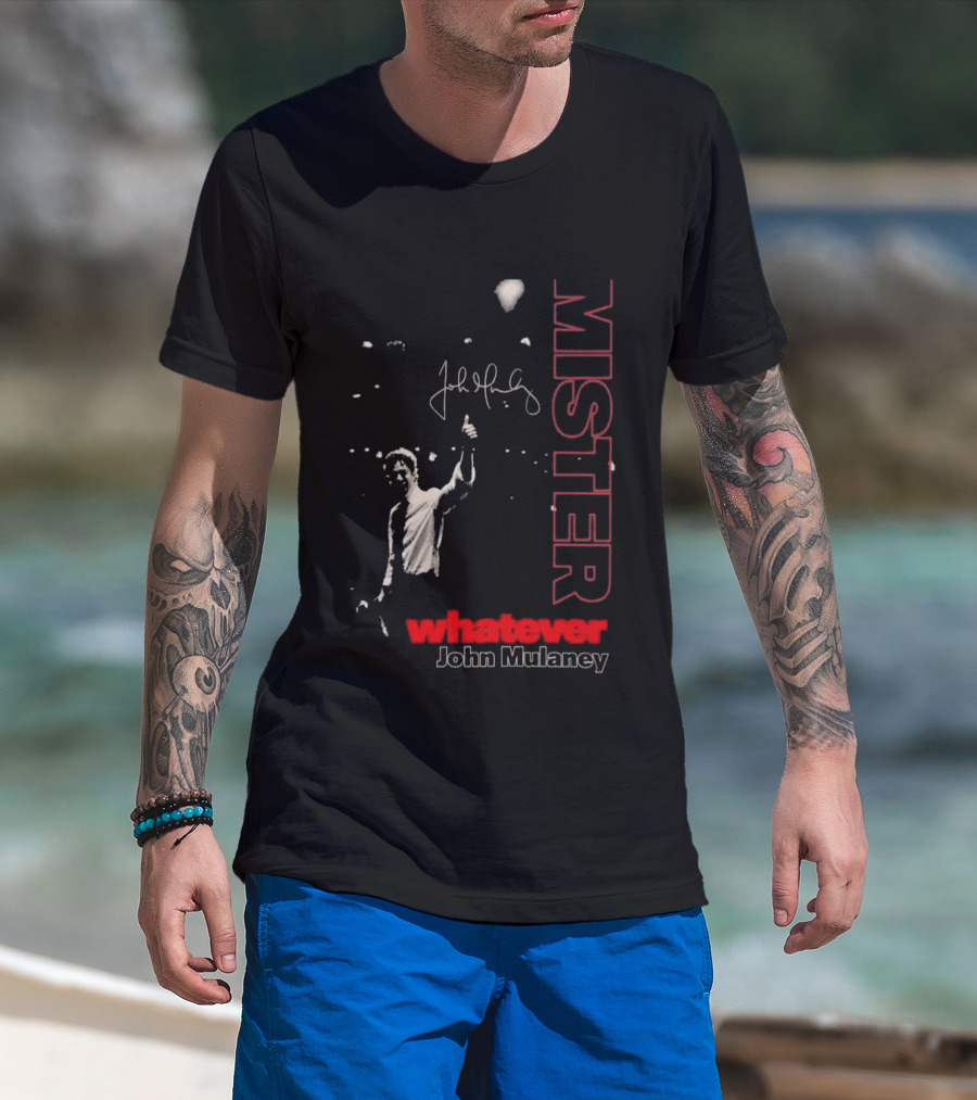 Mister Whatever John Mulaney Tour 2026 Signed T-Shirt