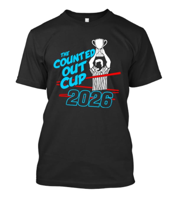 The Counted Out Cup 2026 Trophy Celebration T-Shirt