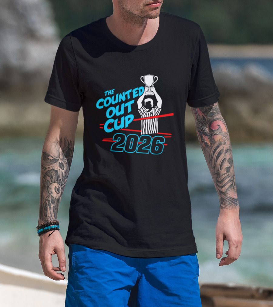 The Counted Out Cup 2026 Trophy Celebration T-Shirt