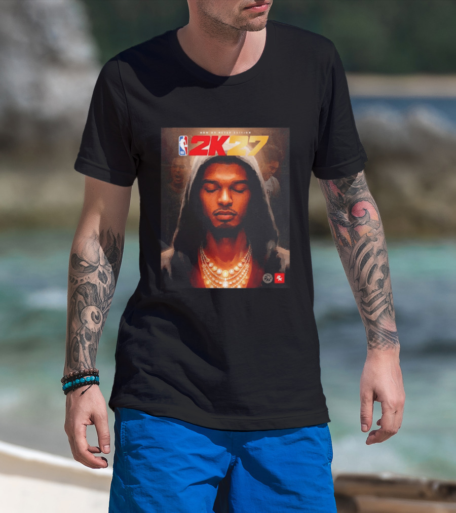 NBA 2K27 Now Or Never Edition Wemby Castle Harper T-Shirt