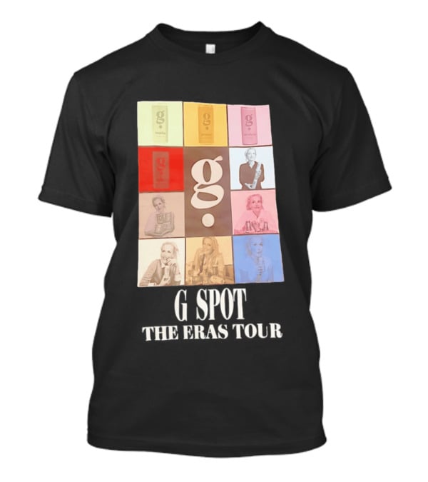 Gillian Anderson G Spot The Eras Tour Soothe Protect Awaken T-Shirt